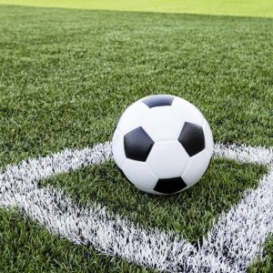 Soccer Ball on the Field