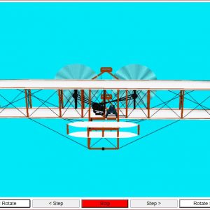 A simulation of Wright's 1903 Aircraft
