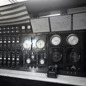 Control panels in Refrigeration Building.