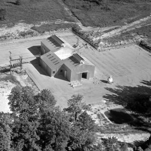 Aerial view of F Site