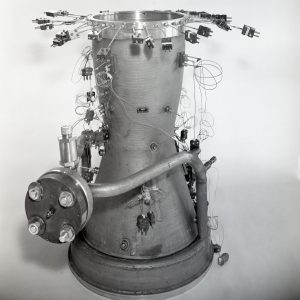 Rocket engine with instrumentation