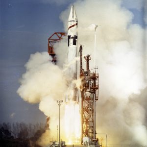 Launch of the Atlas Centaur-2 on November 11/, 1963.