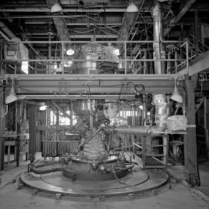Kiwi engine inside B-1 test section