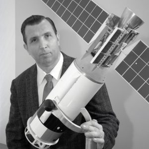 Kaufman with Satellite model.