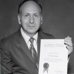 Zaretsky with Award.