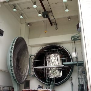 Cryoshroud Around Test Article in the K Site Chamber