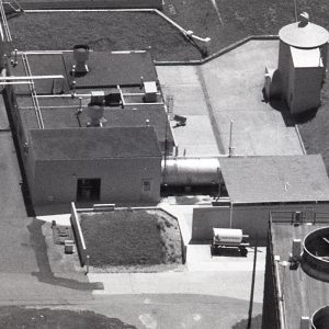 Aerial view of test cell.