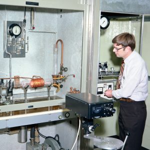 Powell with vapor deposition system.