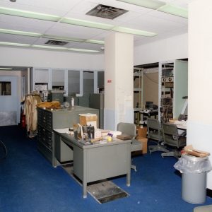 Cyclotron control room.