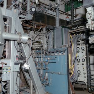 Control equipment beside Test Stand B at the RETF (3/23/1987).