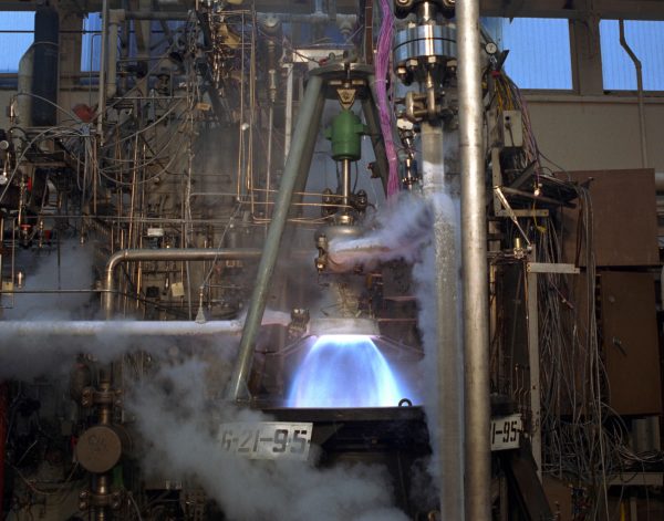 Engine firing in test stand