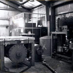 Equipment Inside F Site during the 1960s