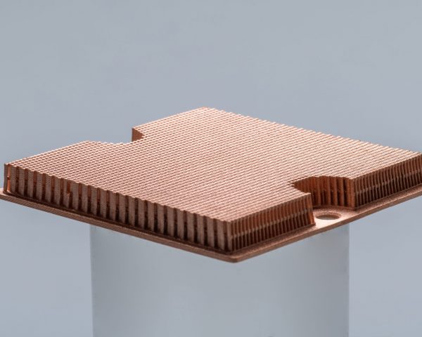 Image of a copper heat exchanger