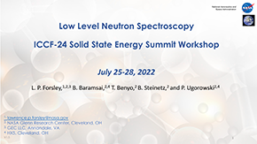 Low Level Neutron Spectroscopy