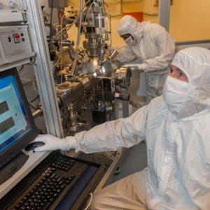 Scientists in Clean Room Lab