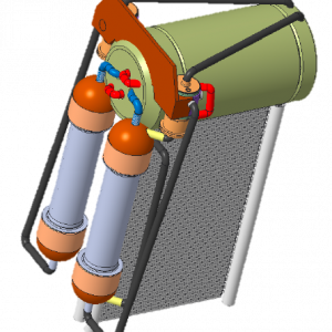 Turbo-Brayton Convertor Generator Concept