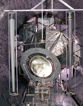 Inflatable Solar Concentrator in GRC’s VF-6 Solar Thermal Vacuum Facility